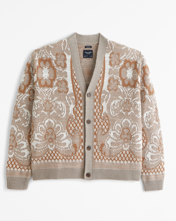 Abercrombie cardigan mens hotsell