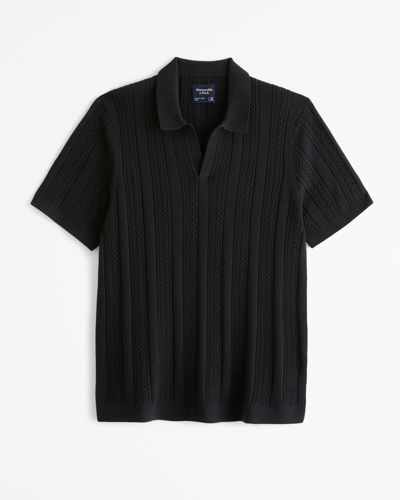 Fashion O-Neck Stitching Striped Short Sleeve Sweater Fashion O-Neck Stitching Striped Short Sleeve Sweater