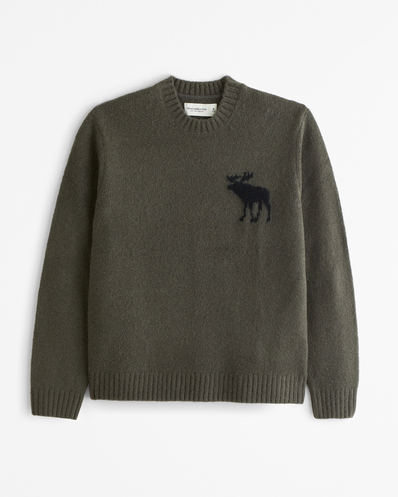BRIEFING エンボスロゴ クルーネック セーター XL シルクノイル クルーネックセーター | Brooks Brothers Japan