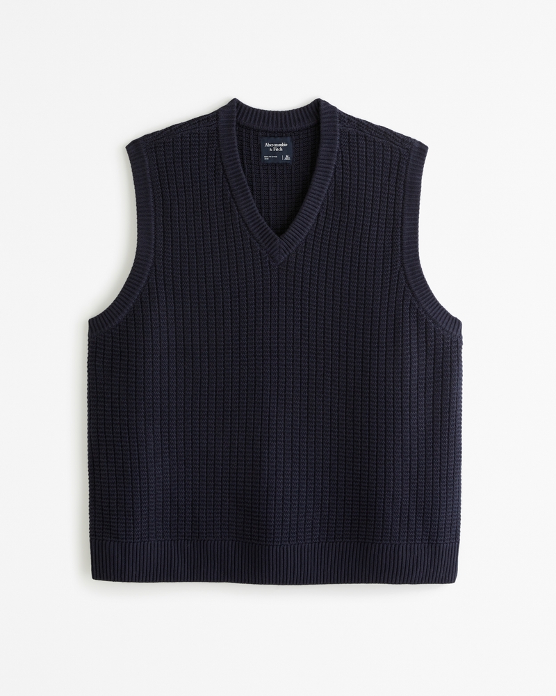 Gray sweater vest best sale