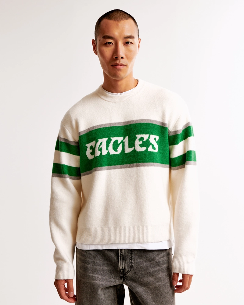 Philadelphia Eagles Crew Sweater