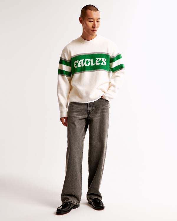Philadelphia Eagles Crew Sweater