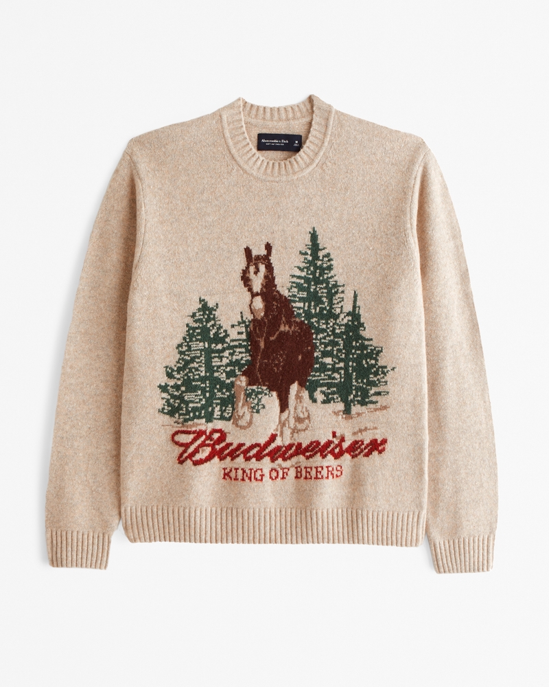 Abercrombie budweiser cheapest sweatshirt XL