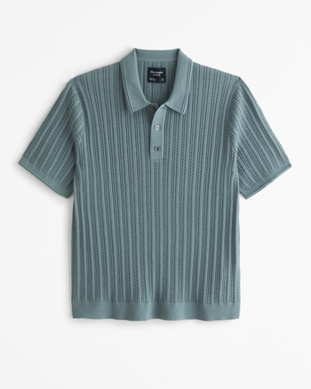14 Gauge 3 Button Polo Sweater