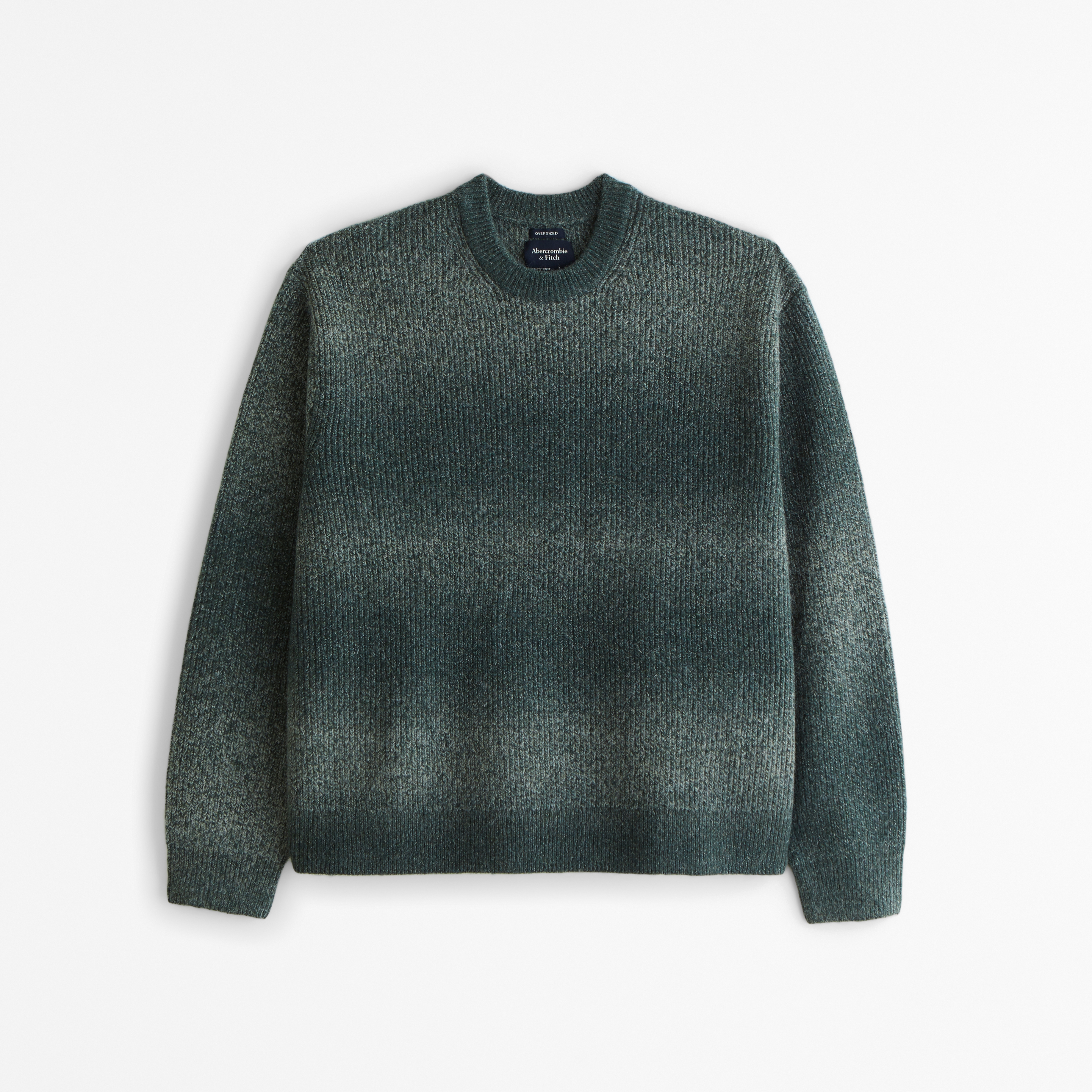 Men's Oversized Marled Crew Sweater | Men's Clearance