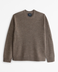 Merino Wool-Blend Crew Sweater