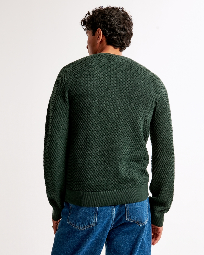 Merino Wool-Blend Crew Sweater