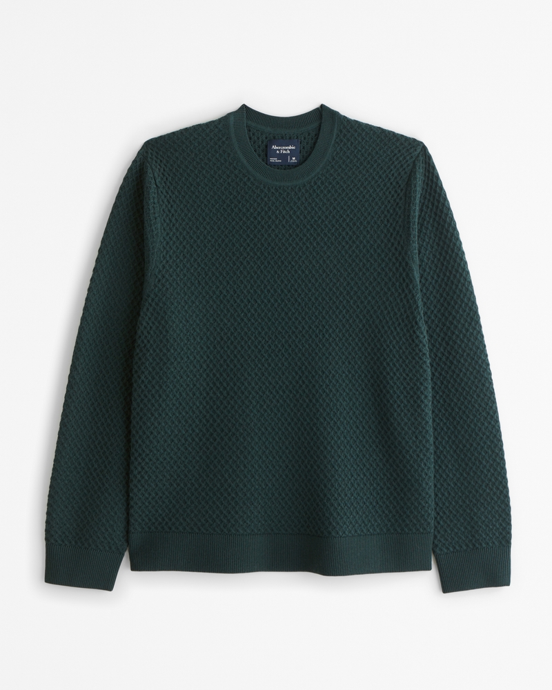 Abercrombie green sweater best sale