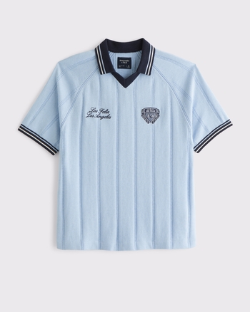 Soccer Jersey-Inspired Sweater from Abercrombie & Fitch - $16.97
