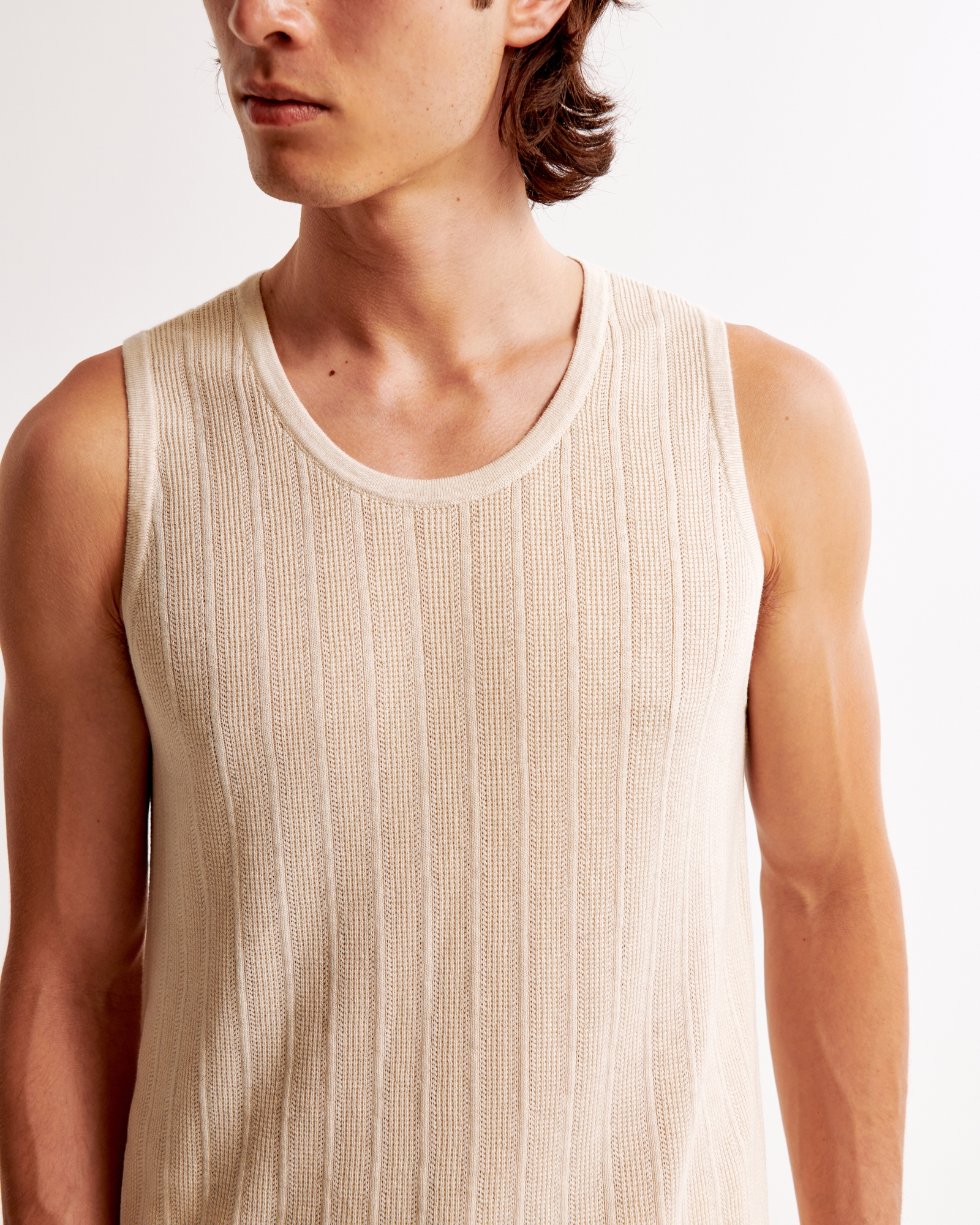 Pima Cotton Stitch Layering Tank