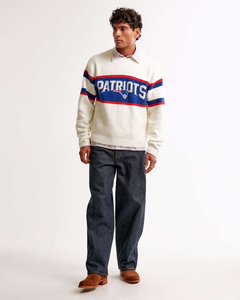 New England Patriots Crew Sweater