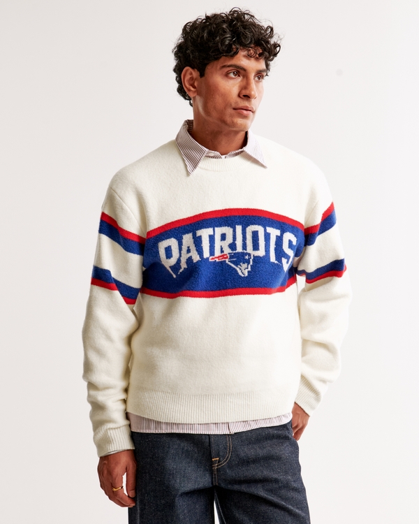 New England Patriots Crew Sweater