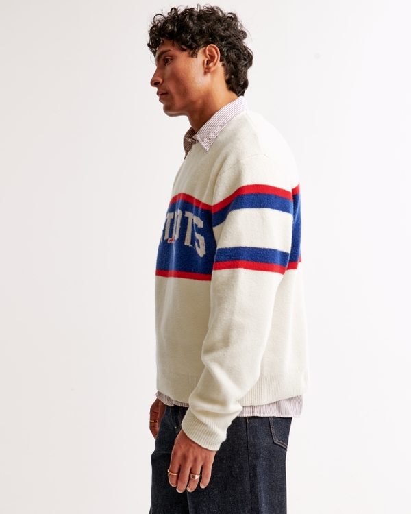 New England Patriots Crew Sweater