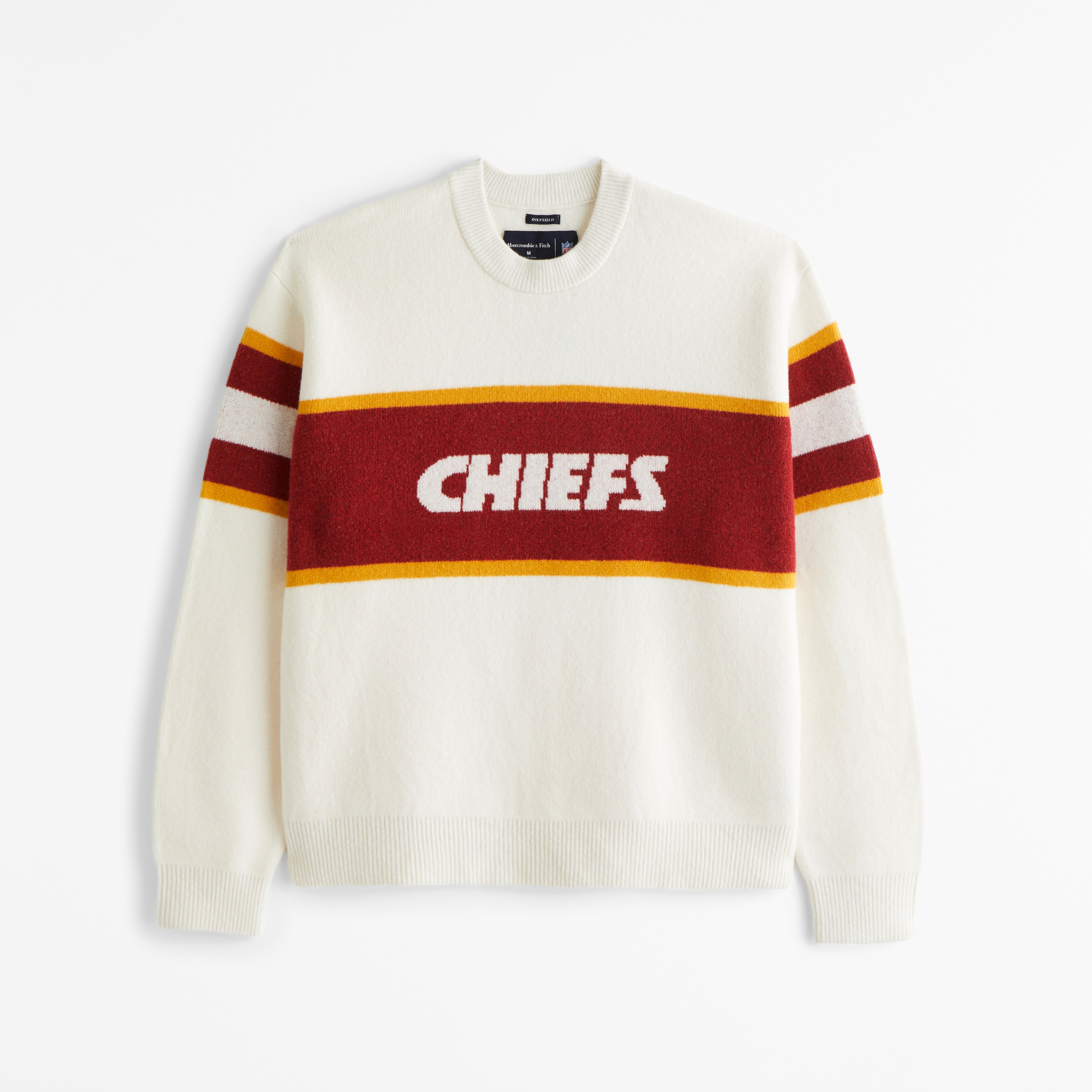 ★Abercrombie & Fitch★カンザスシティ チーフス スウェット Men's Kansas City Chiefs Crew Sweater | Men's Tops