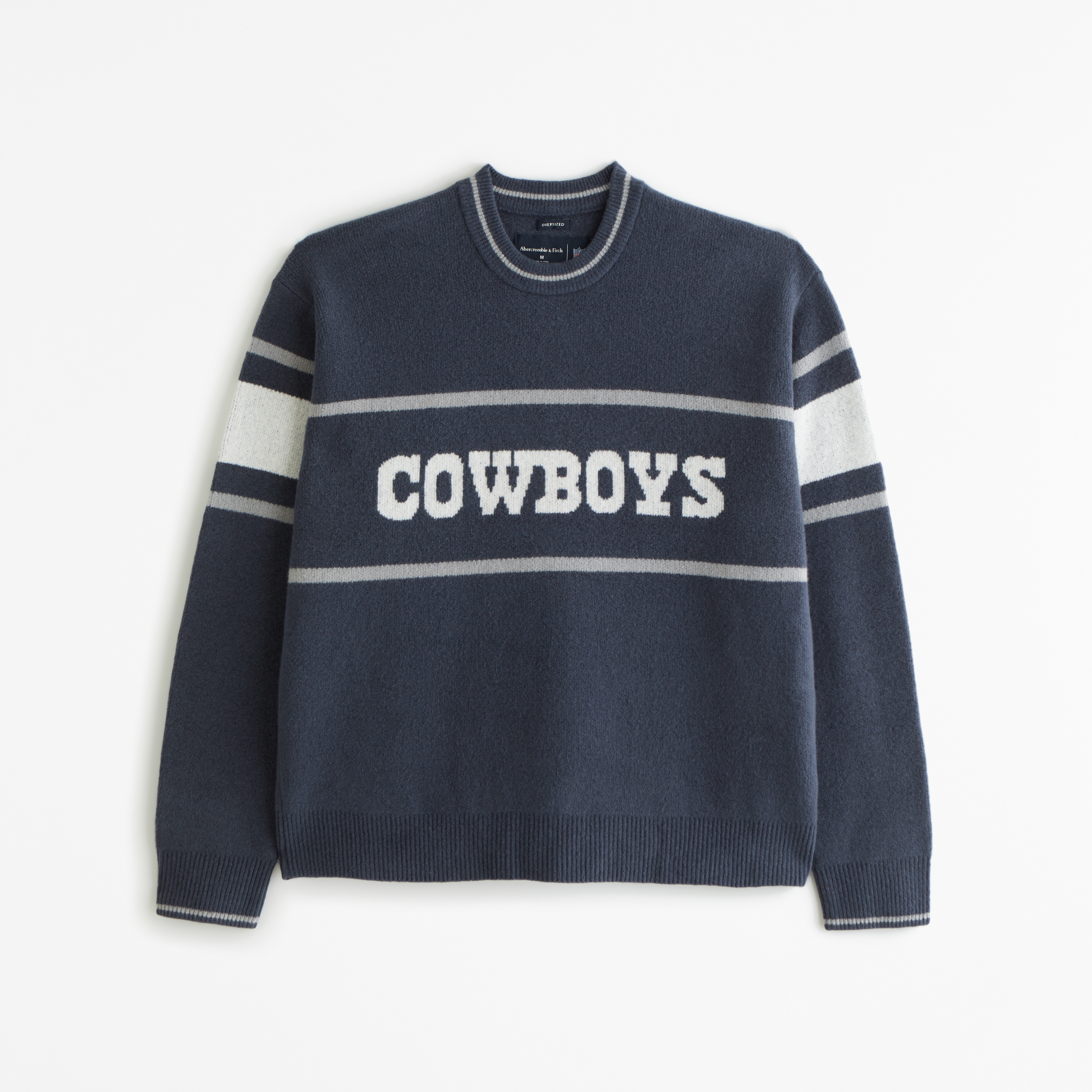 Men's Dallas Cowboys Crew Sweater | Men's Tops | Abercrombie.com
