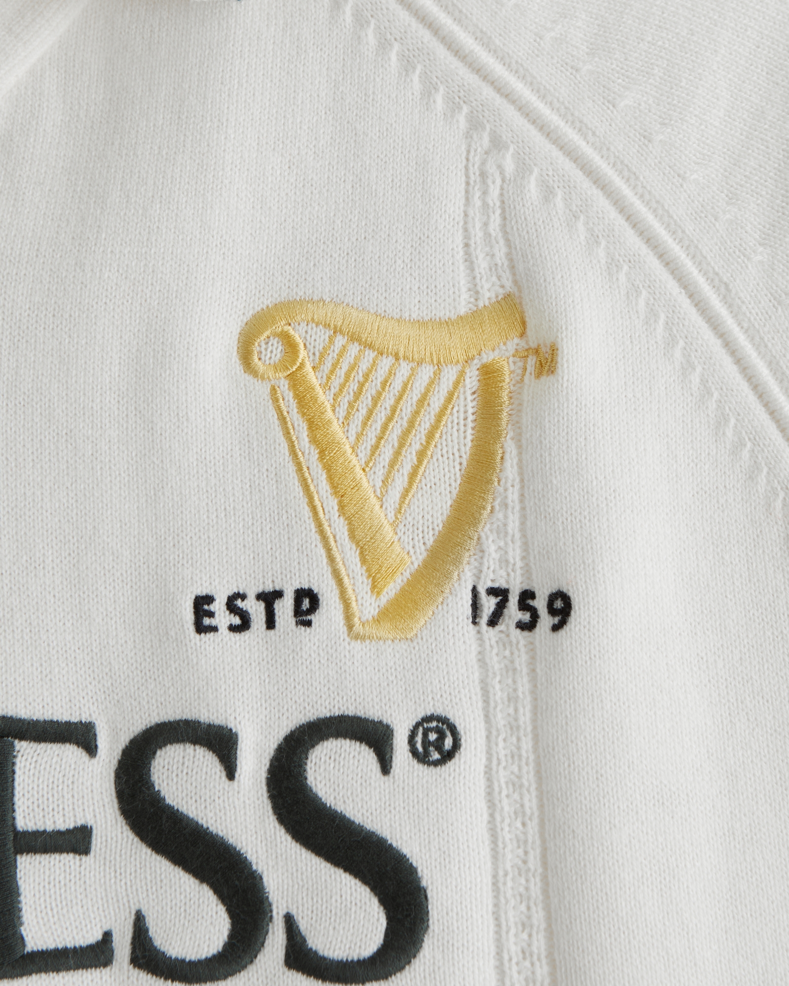 Guinness Soccer Jersey-Inspired Sweater