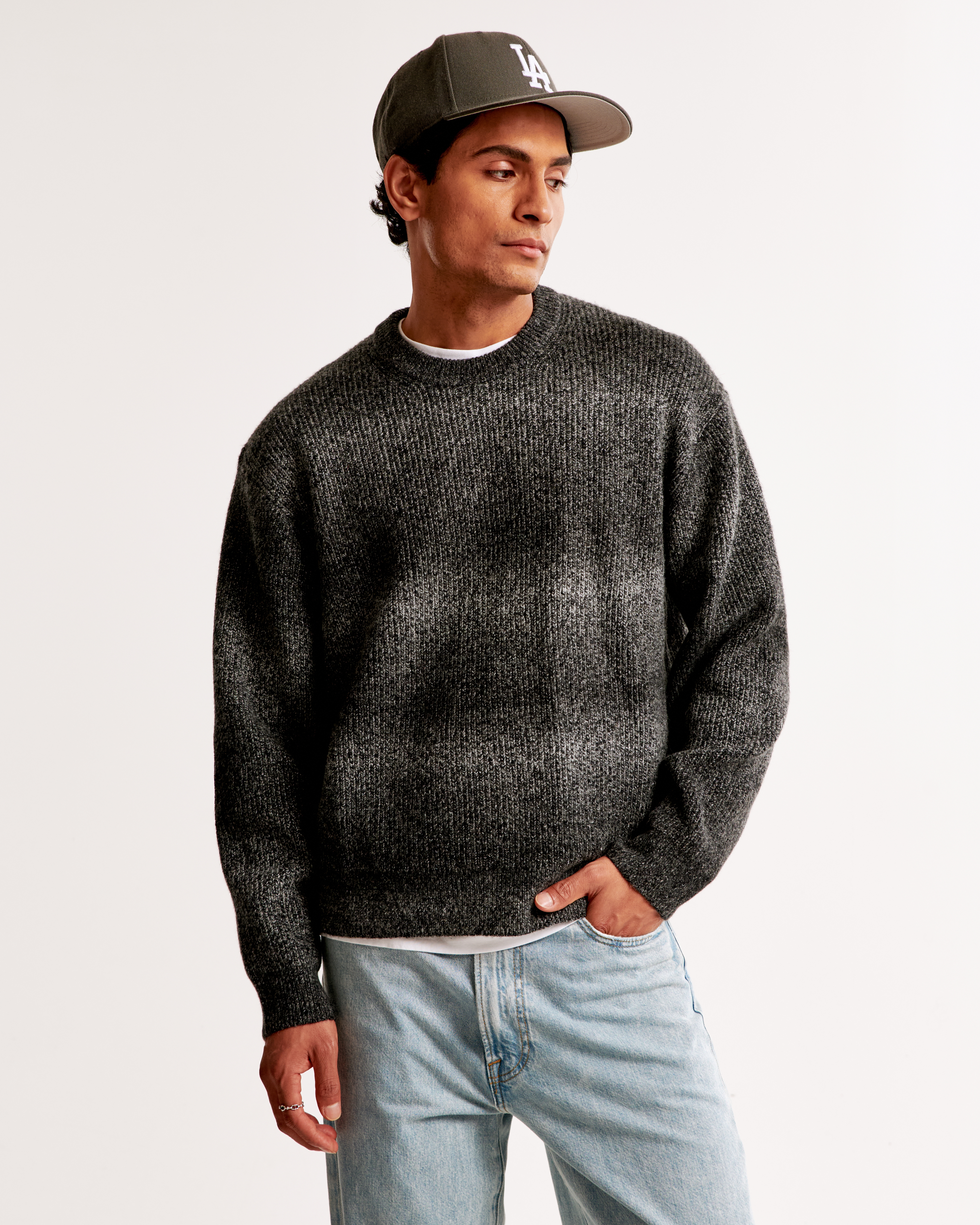 Marled sweater mens hotsell