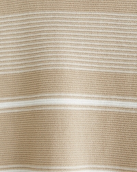 Striped 3-Button Sweater Polo