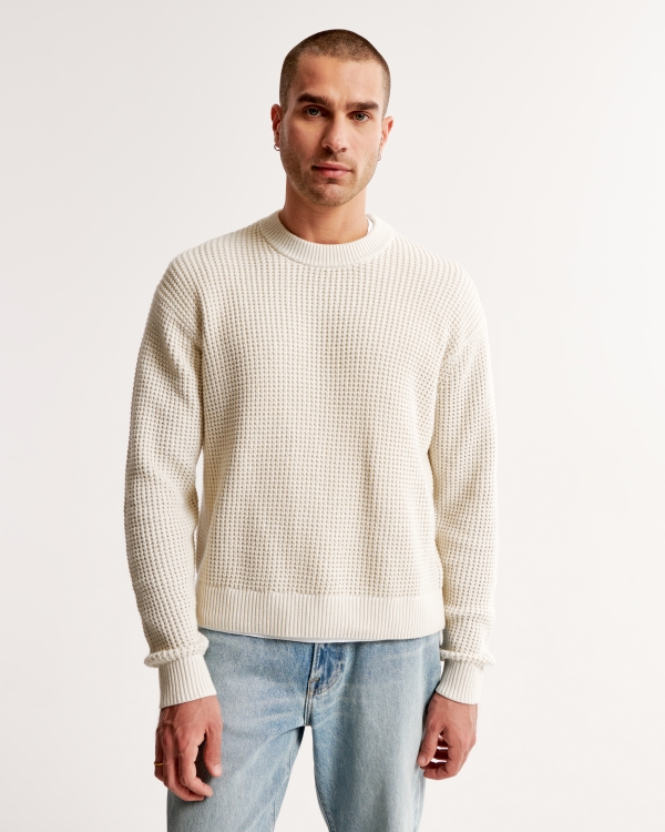 abercrombie and fitch grey sweater