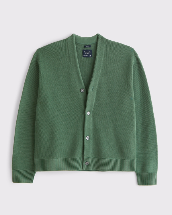 Abercrombie & Fitch, Cropped Preppy Cardigan