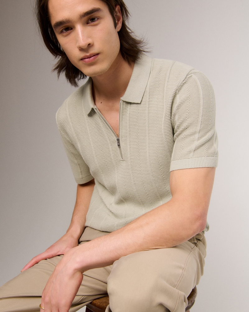 トップス clesste WIDE STRIPED POLO DRAWSTRINGS トップス clesste