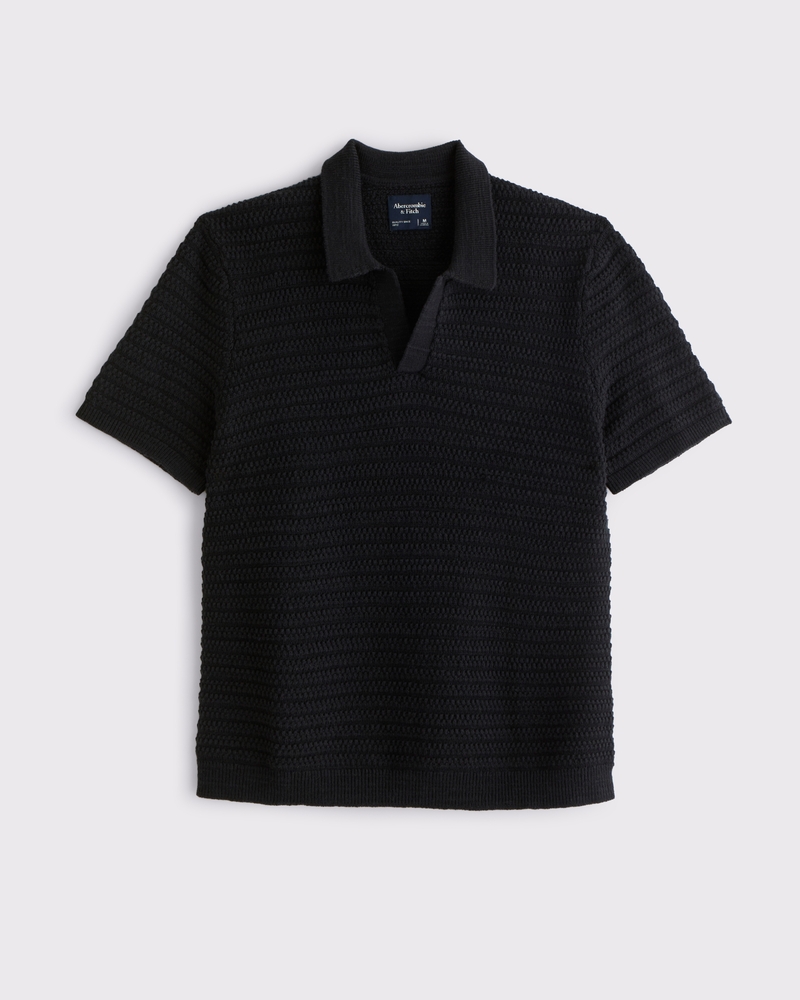 Abercrombie & Fitch◆ストライプ ジョニーカラー セーターポロ KIC_120-5030-00366-100_model3.