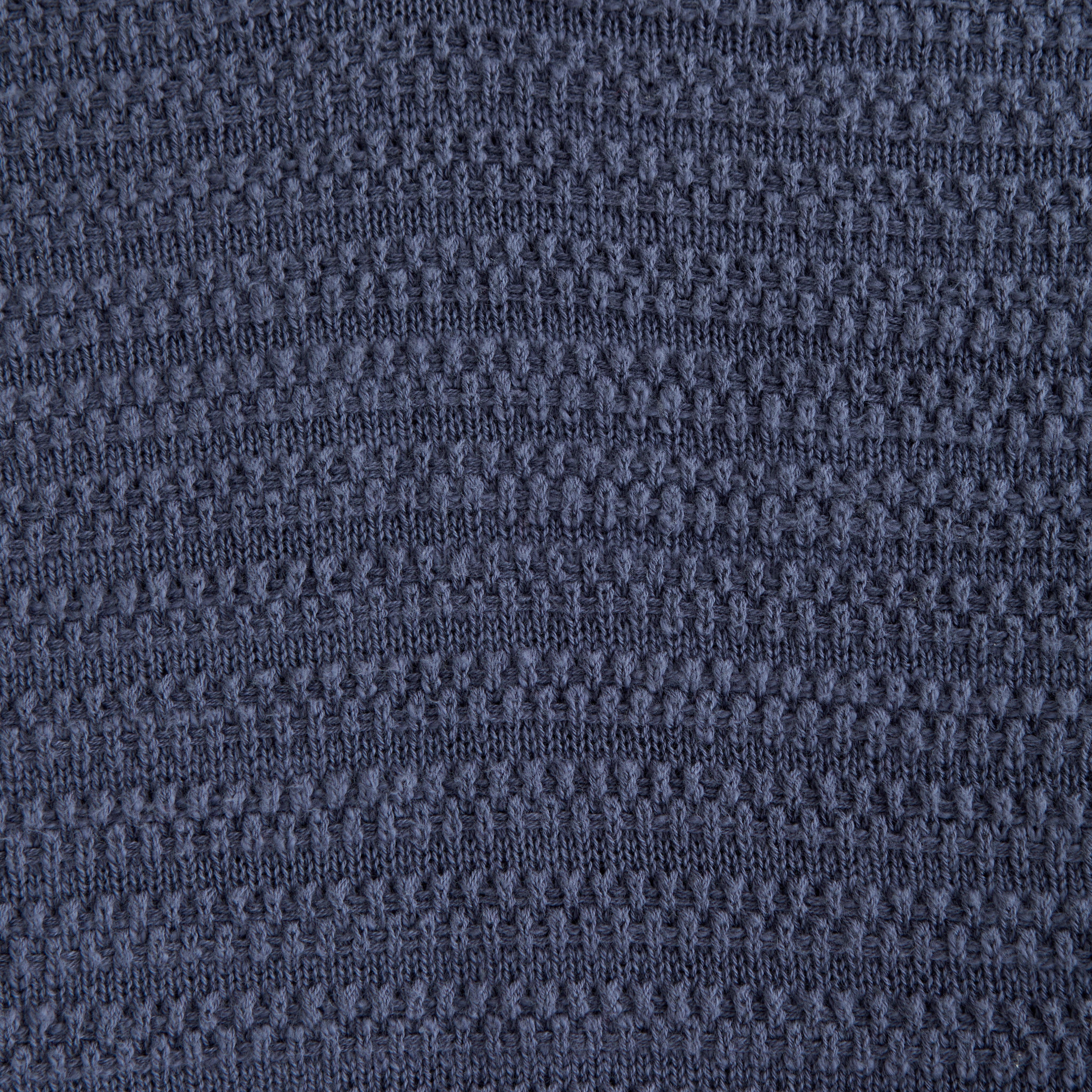 Men's Textural Striped Johnny Collar Sweater Polo | Men's