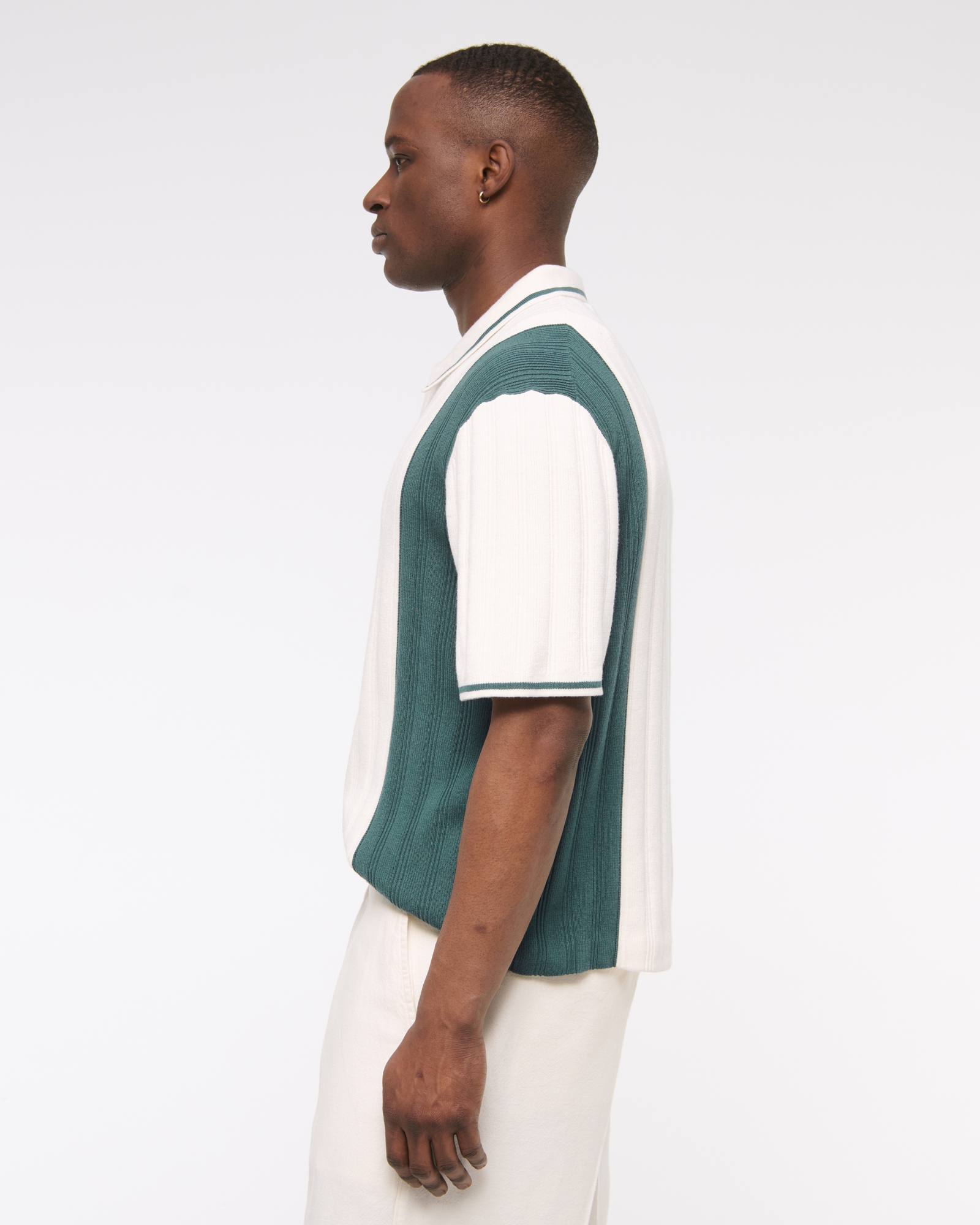 Cadillac Zip Sweater Polo