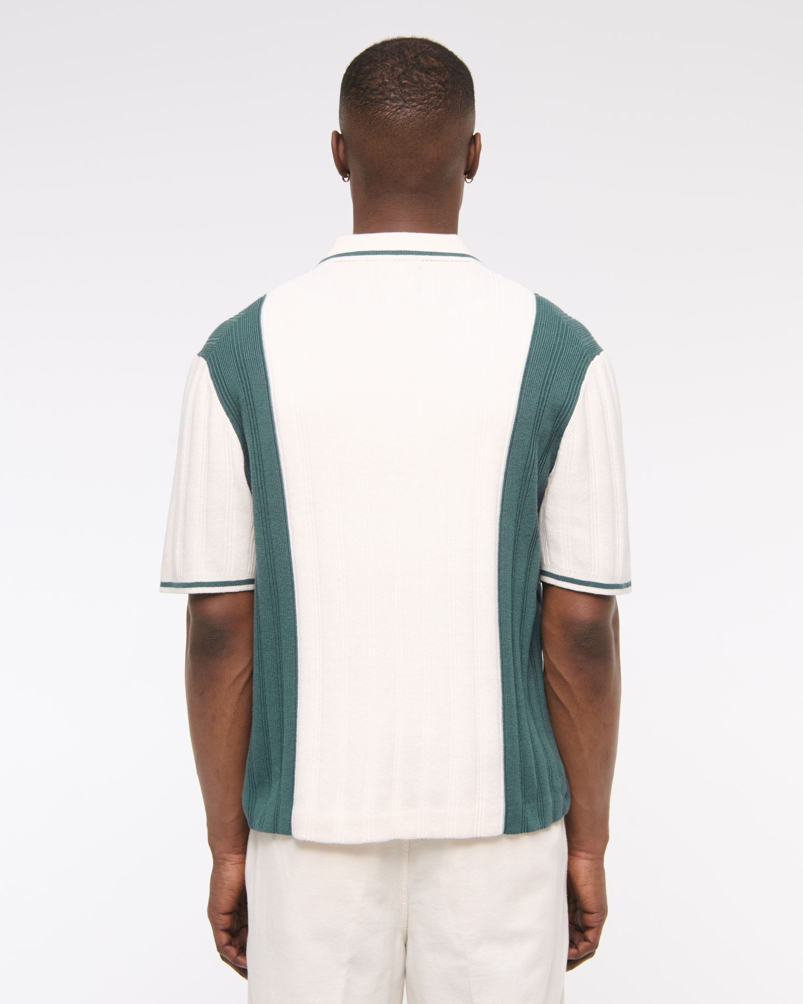 Cadillac Zip Sweater Polo