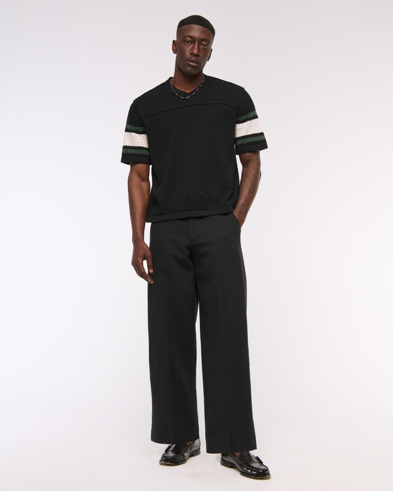 Football Jersey-Inspired Sweater