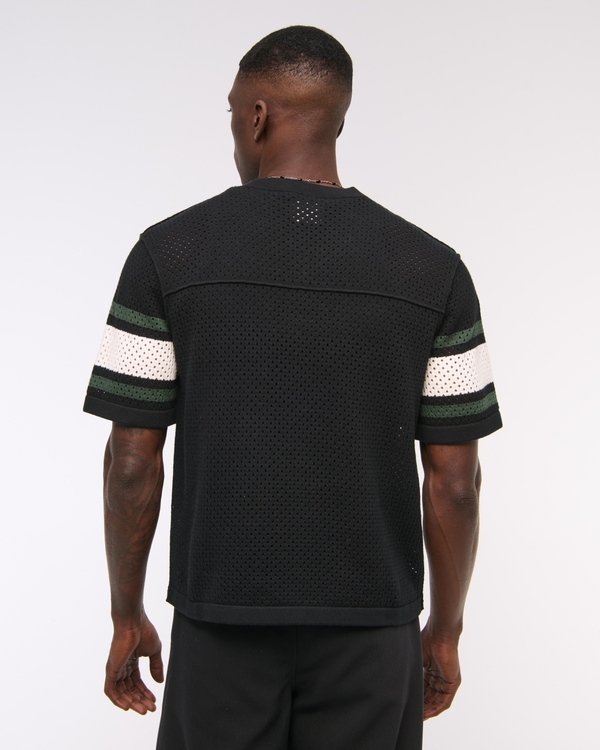 Football Jersey-Inspired Sweater
