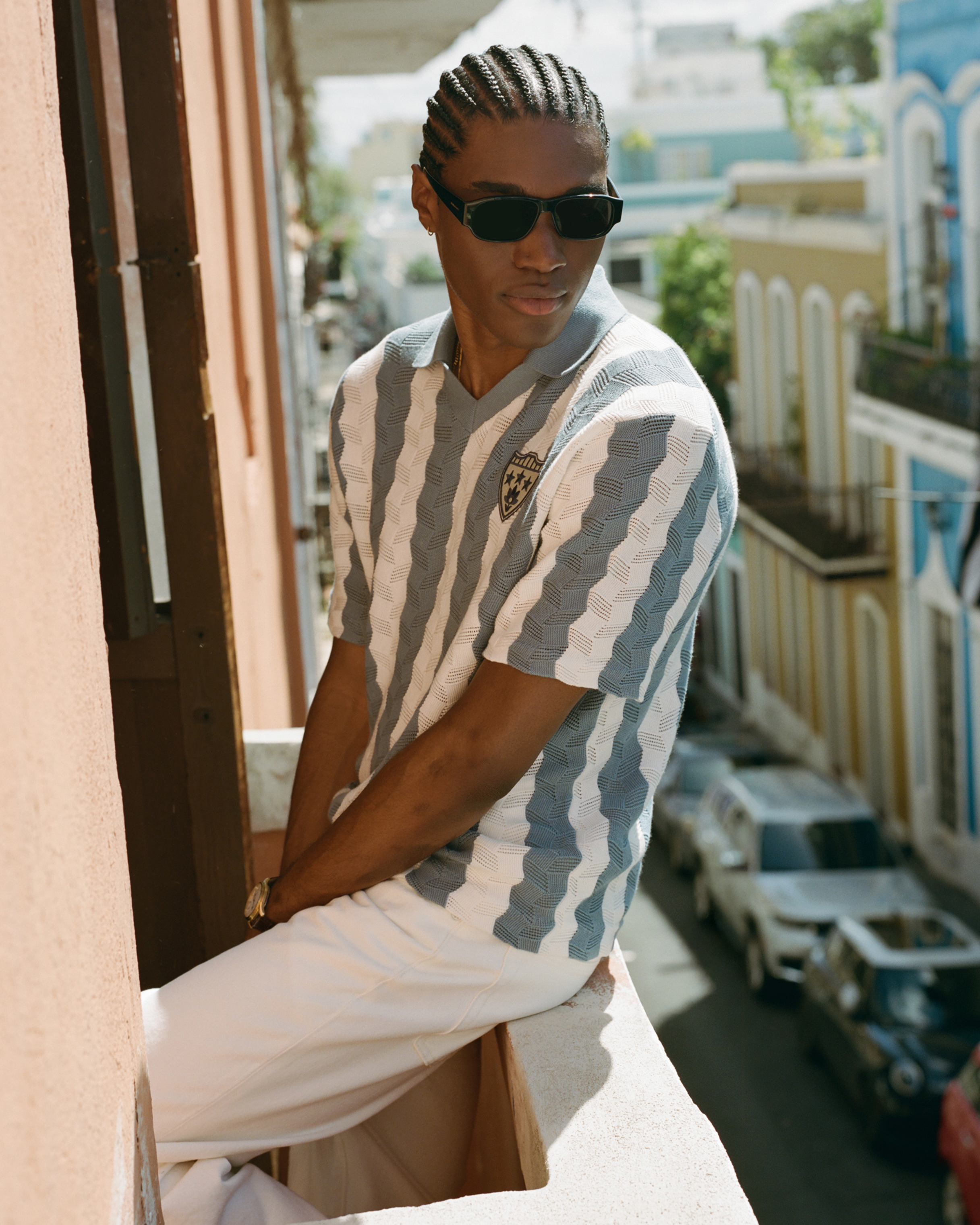 Abercrombie & Fitch Soccer Jersey-inspired Sweater In Burgundy