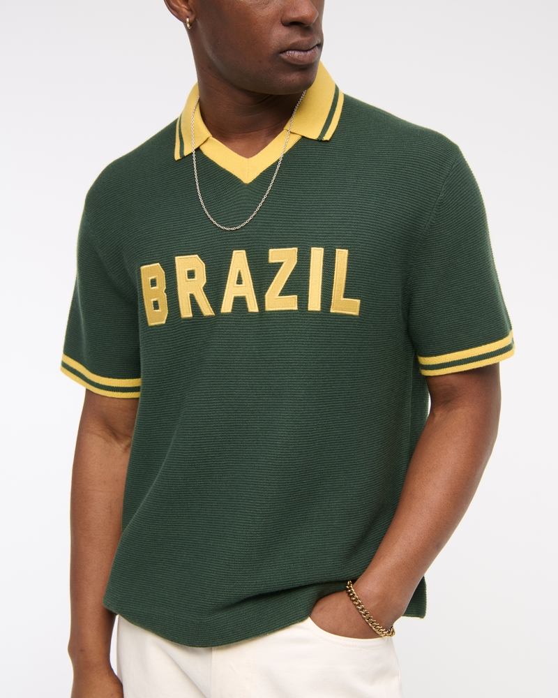 Soccer Jersey-Inspired Sweater