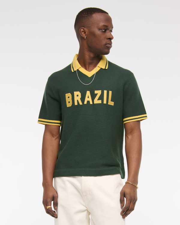 Soccer Jersey-Inspired Sweater