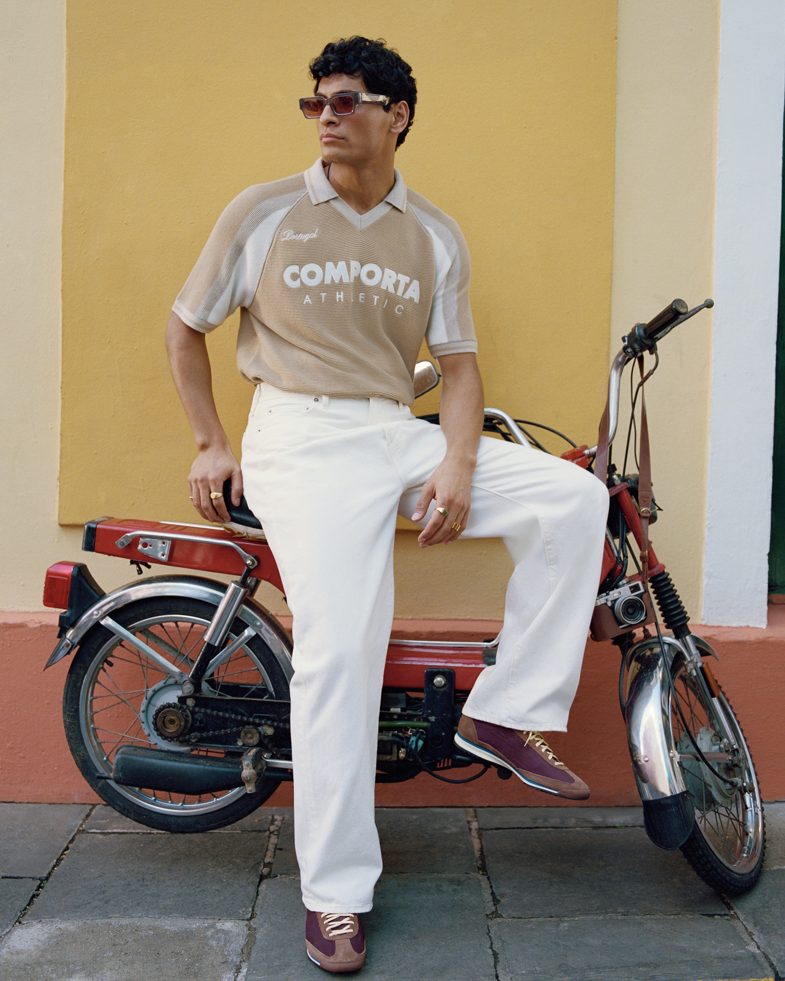 Soccer Jersey-Inspired Sweater