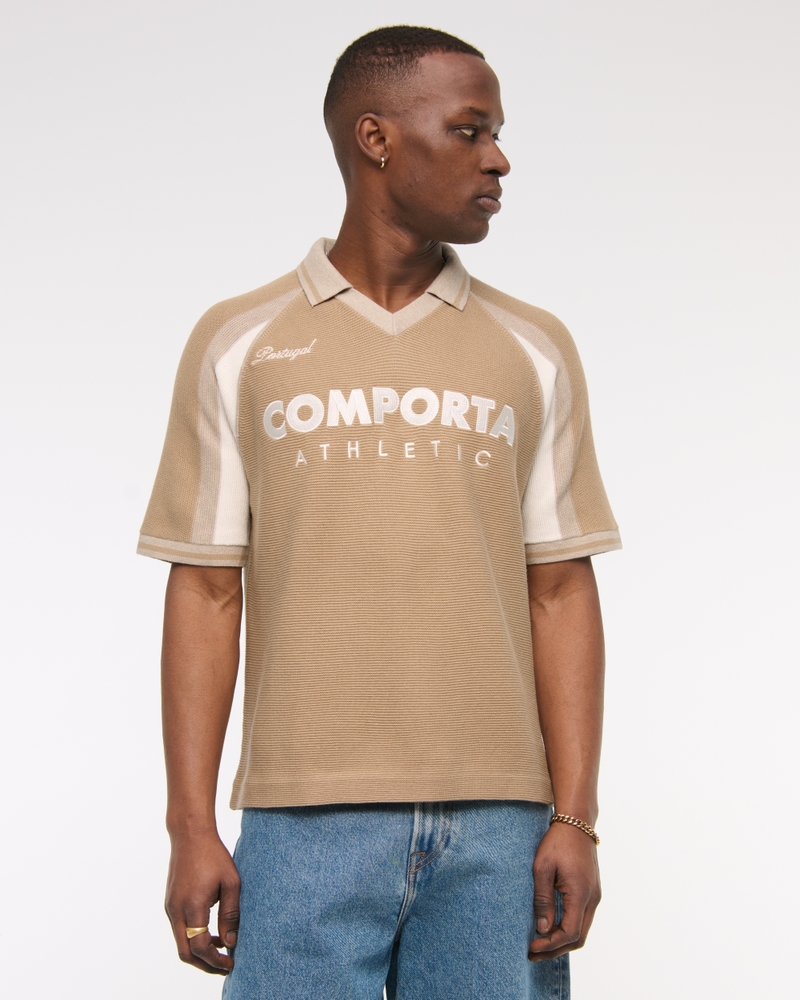 Soccer Jersey-Inspired Sweater