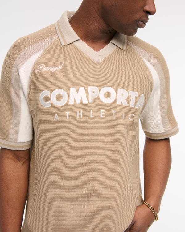 Soccer Jersey-Inspired Sweater