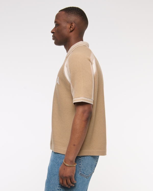 Men's Soccer Jersey-Inspired Sweater | Men's Clearance