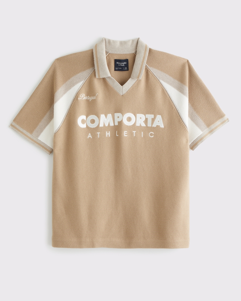 Men's Soccer Jersey-Inspired Sweater | Men's Clearance