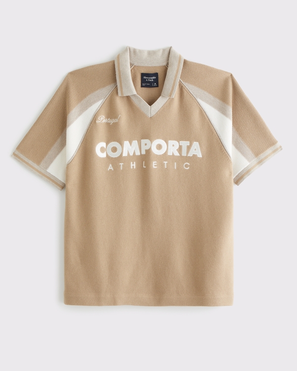 Men's Soccer Jersey-Inspired Sweater | Men's Clearance