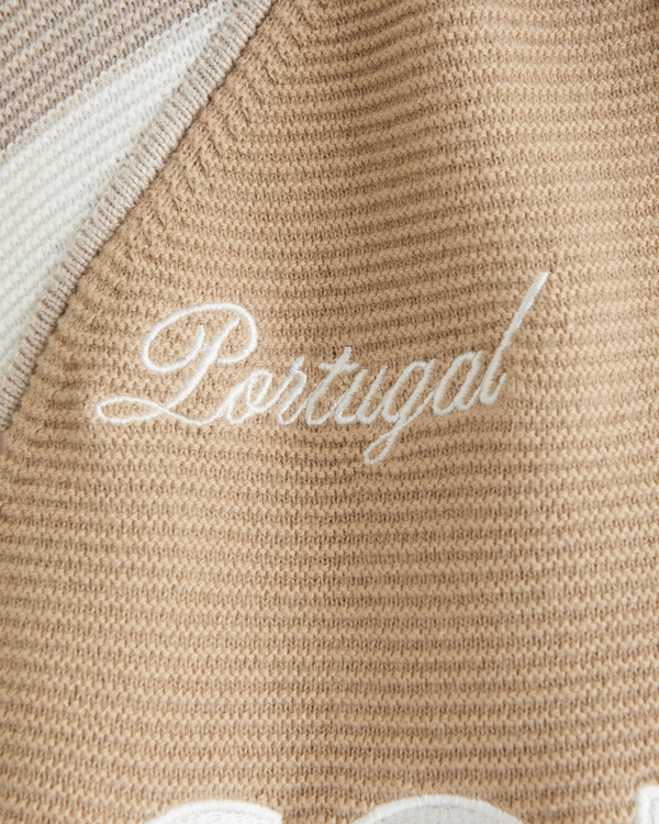 Men's Soccer Jersey-Inspired Sweater | Men's Clearance
