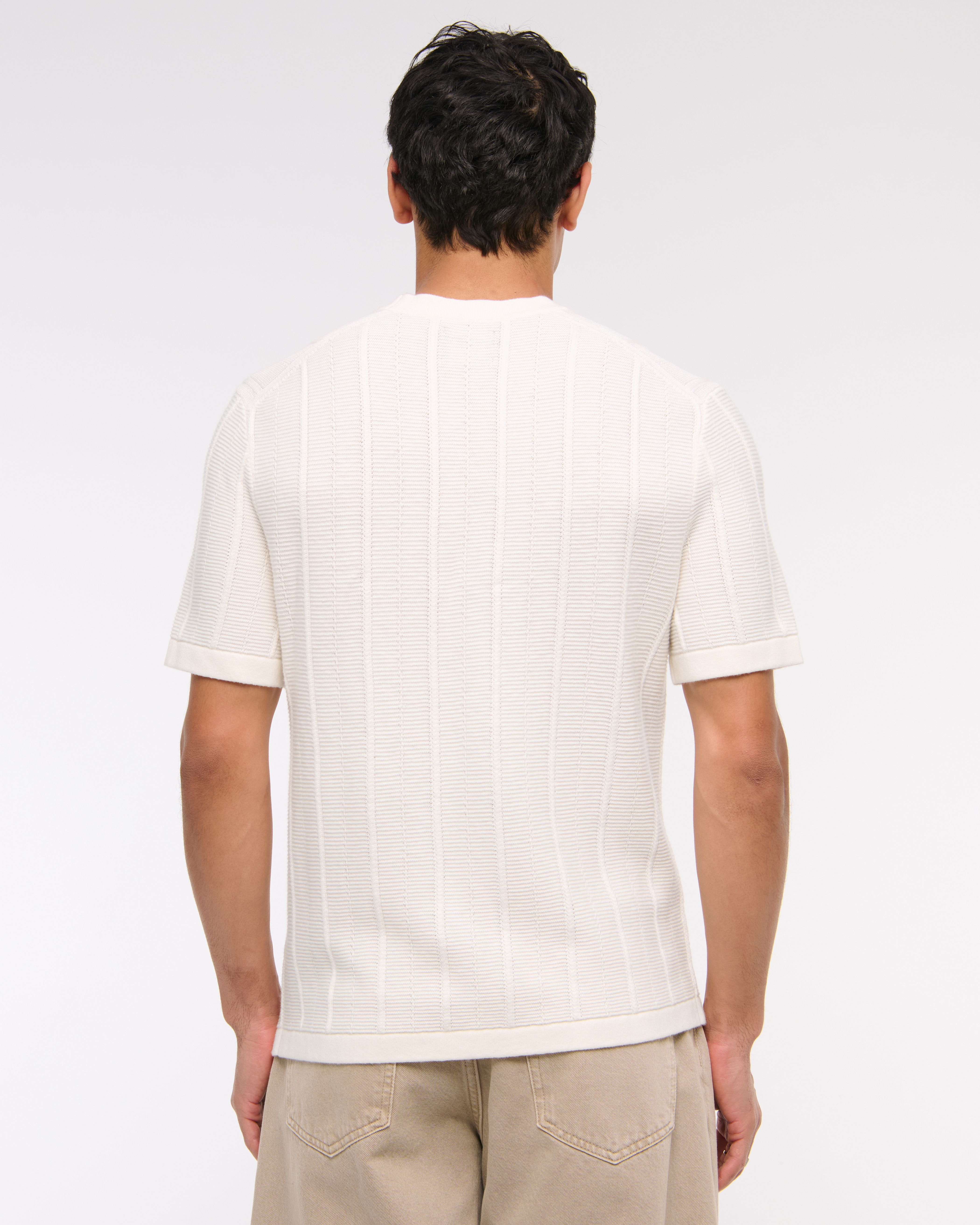 Abercrombie & Fitch アバクロ ステッチ ニット Tシャツ 送関込 KIC_120-5071-00357-100_model5.