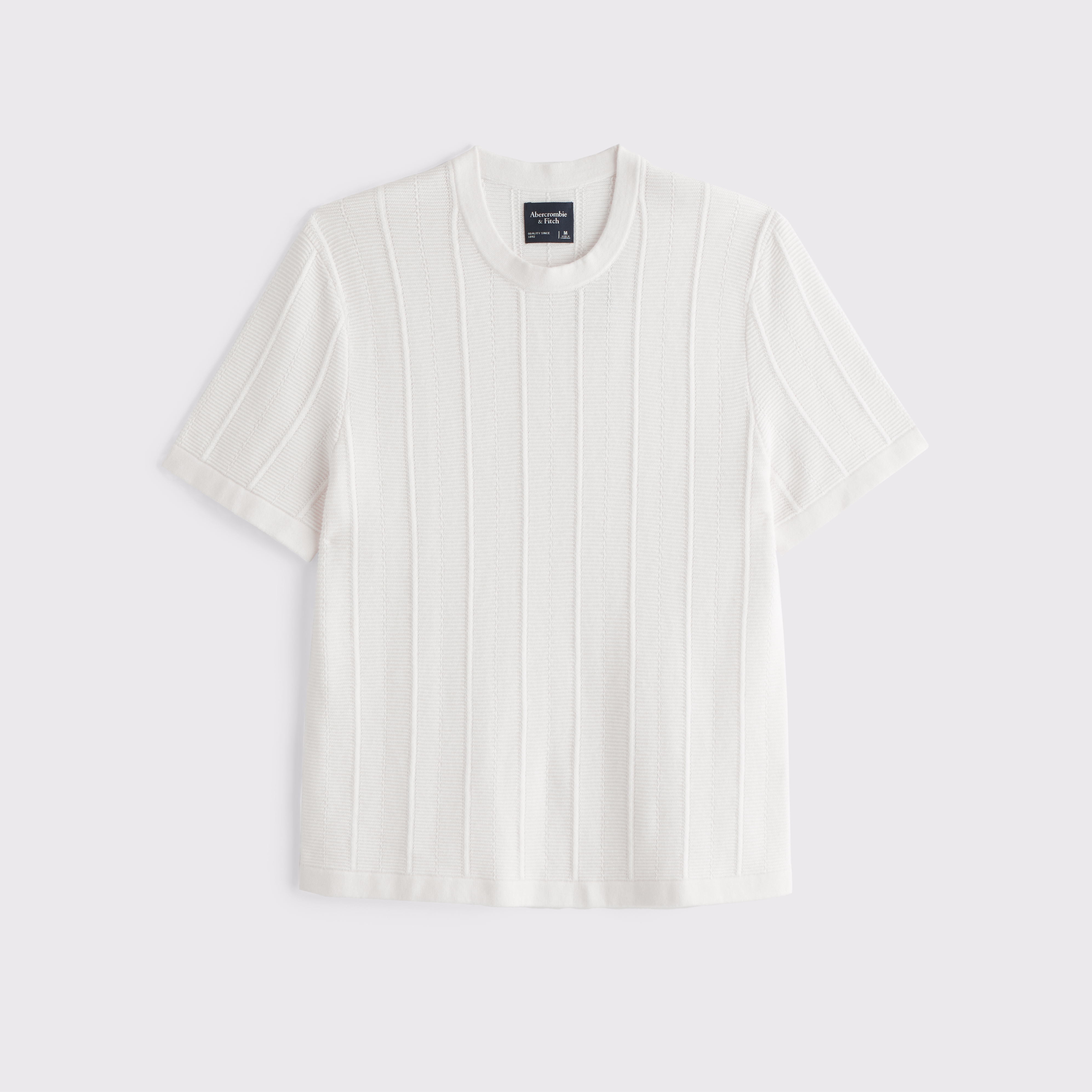 Abercrombie & Fitch◆ステッチ ニット Tシャツ 送料関税込 メンズ ステッチ セーターTシャツ | メンズ セール
