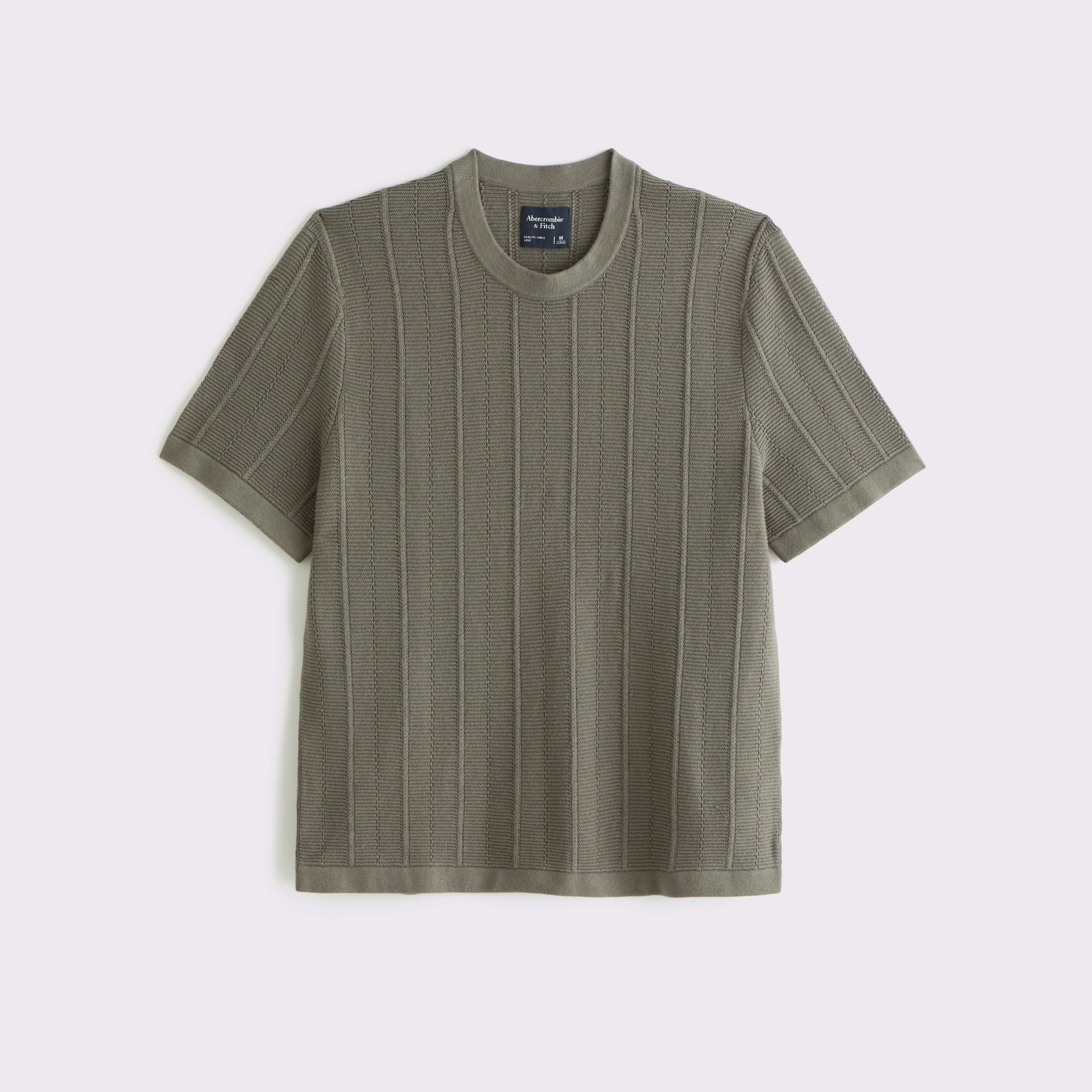 Men's Stitched Sweater Tee | Men's Clearance | Abercrombie.com