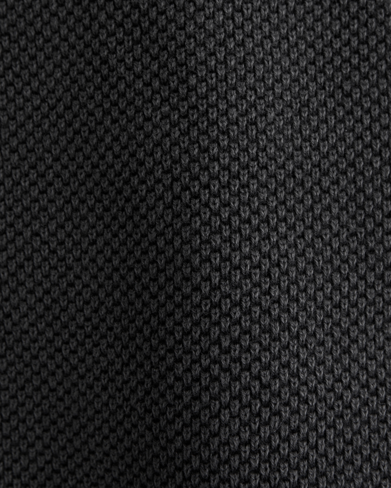 Garment Dye Button-Through Sweater Polo