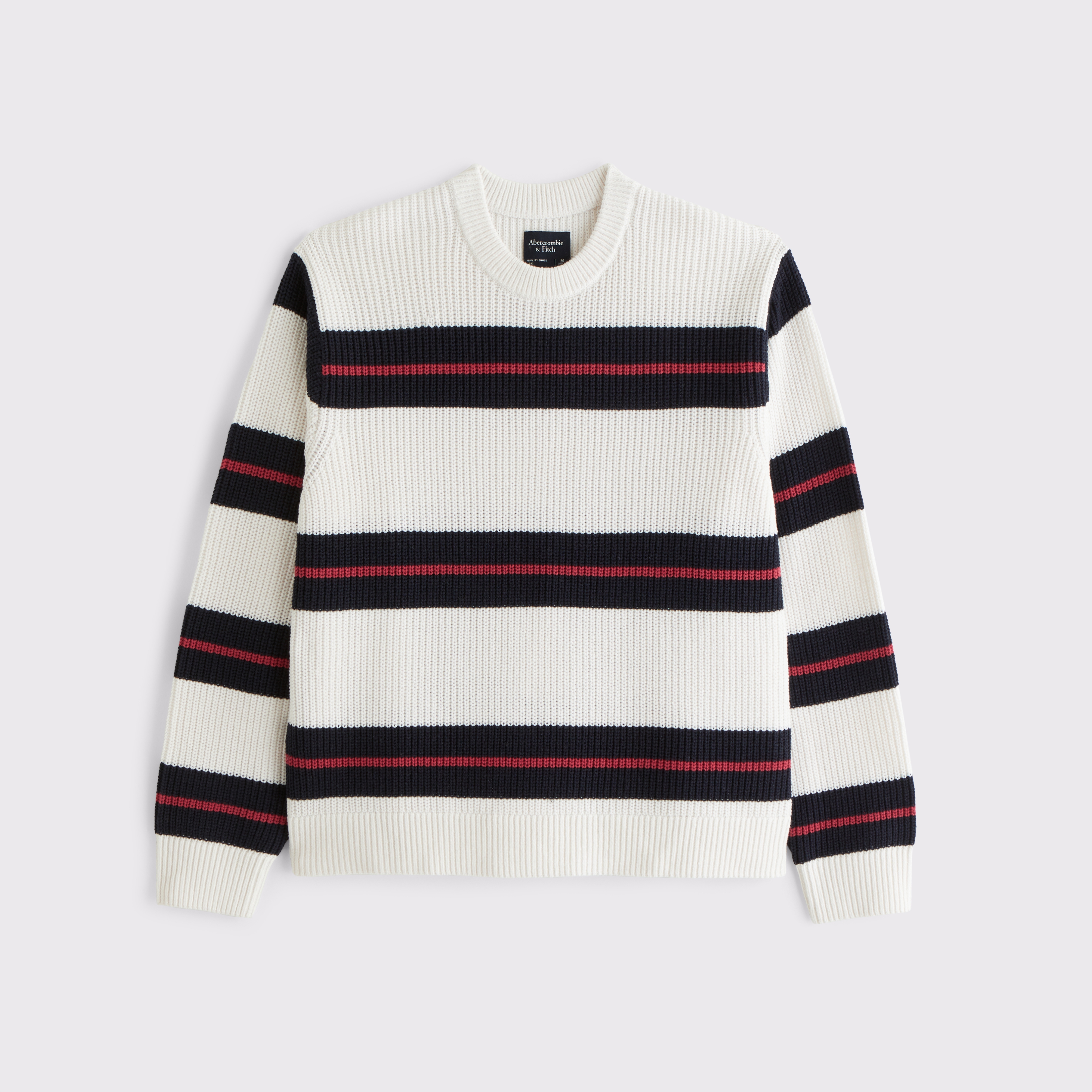 SWEATER 71 BLACK WHITE STRIPE
