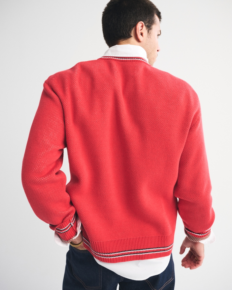 Men's San Francisco 49ers Crew Sweater | Men's Tops | Abercrombie.com