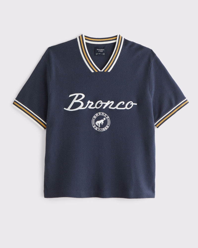 Men's Bronco Soccer Jersey-Inspired Sweater | Men's Clearance