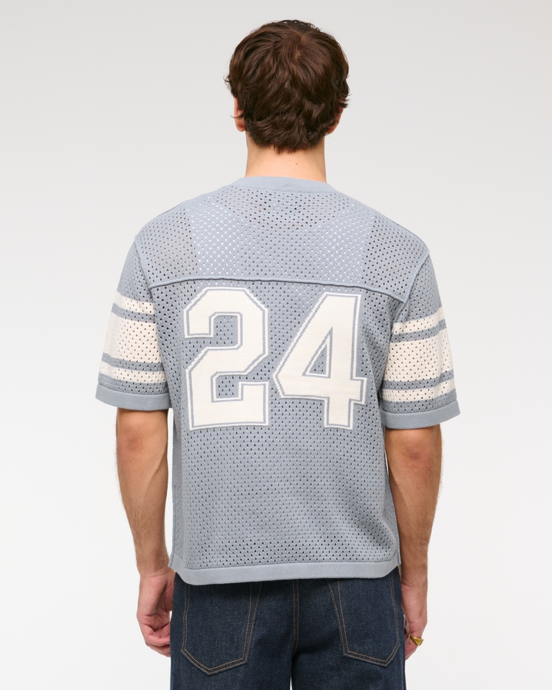 Men's Football Jersey-Inspired Sweater | Men's Clearance