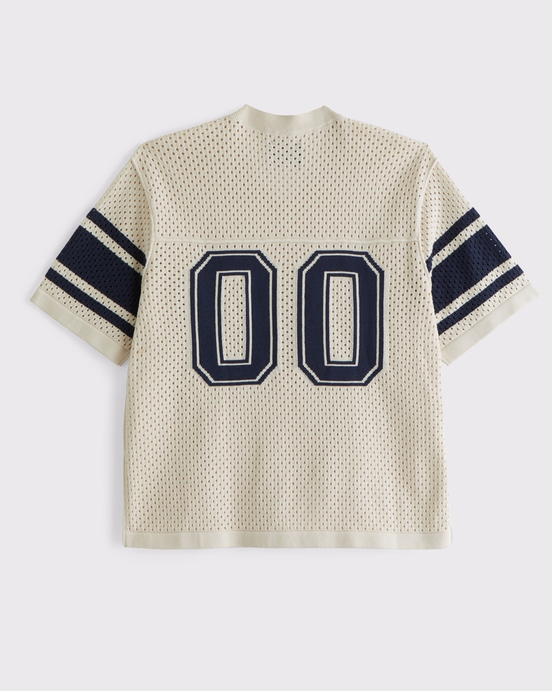 Football Jersey-Inspired Sweater